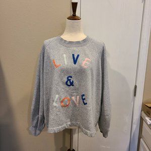 XL Old Navy Live & Love Sweatshirt